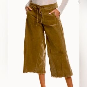 XCVI WEARABLES TRIANGLE GAUCHO, SOFT CORDUROY PANTS